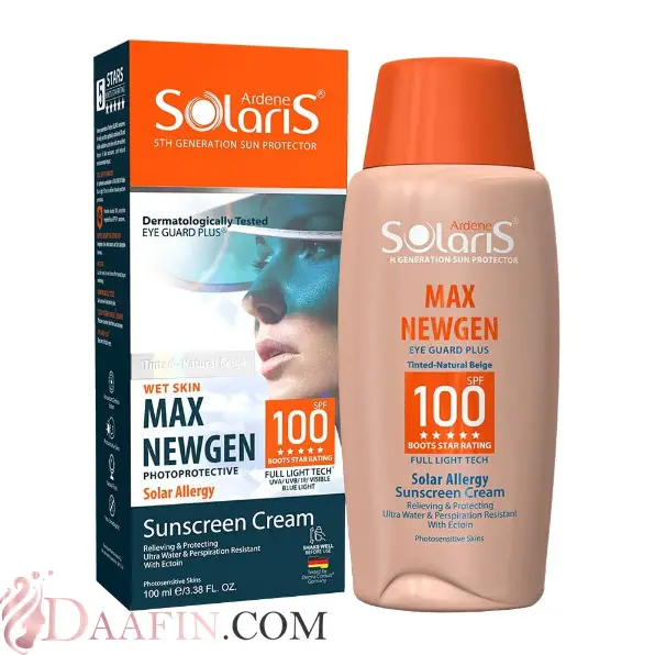 ضد آفتاب کرم پودری  مکس نیوژن +SPF 100 آردن سولاریس